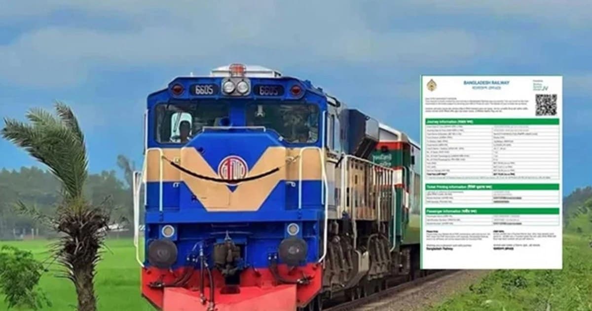 ঈদে ট্রেনের অগ্রিম টিকিট বিক্রির তারিখ প্রকাশ