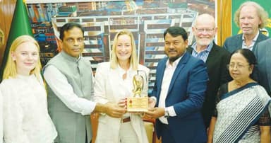 রাসিক প্রশাসকের সঙ্গে নরওয়ের ক্রিস্টিয়ানস্যান্ডের ডেপুটি মেয়রের সাক্ষাৎ