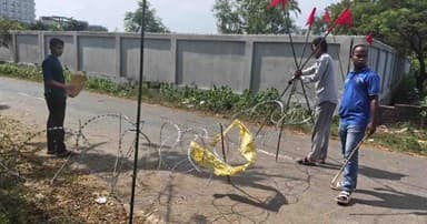 ইনানীতে গ্যাসের আগুন, ২০০ মিটারে ১৪৪ ধারা জারি