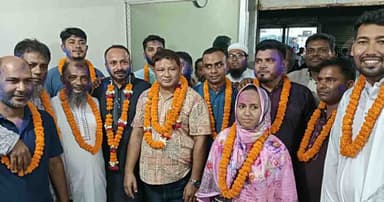 পানধোয়া বাজার সমিতির সভাপতি আনিস, সম্পাদক জহির