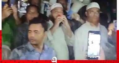মেজর (অবঃ) আখতারুজ্জামানকে গ্রেপ্তারের প্রতিবাদে কটিয়াদীতে জামায়াতের বিক্ষোভ