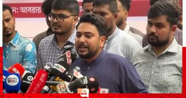 পানির হিস্যায় আমরা এক চুল পরিমাণ ছাড় দেব না: নাহিদ