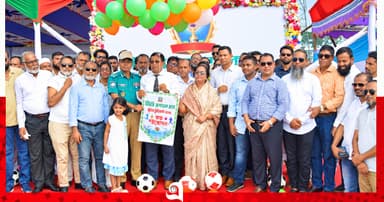 পর্দা উঠল ‘বিসিসি প্রশাসক কাপ ফুটবল টুর্নামেন্ট’র