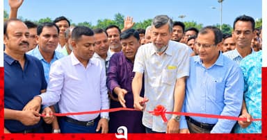 পীরগঞ্জে চেরকুঘাট সেতুর উদ্বোধন করলেন এমপি জাহিদুর