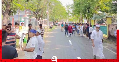 প্রধানমন্ত্রীর জনসভাস্থলে আসতে শুরু করেছেন নেতাকর্মীরা