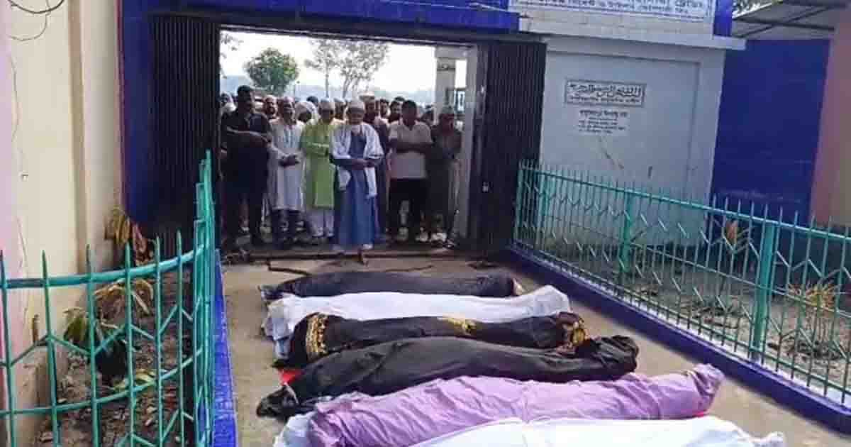 একসঙ্গে চিরনিদ্রায় বজ্রপাতে নিহত ৬ শিশু-কিশোর
