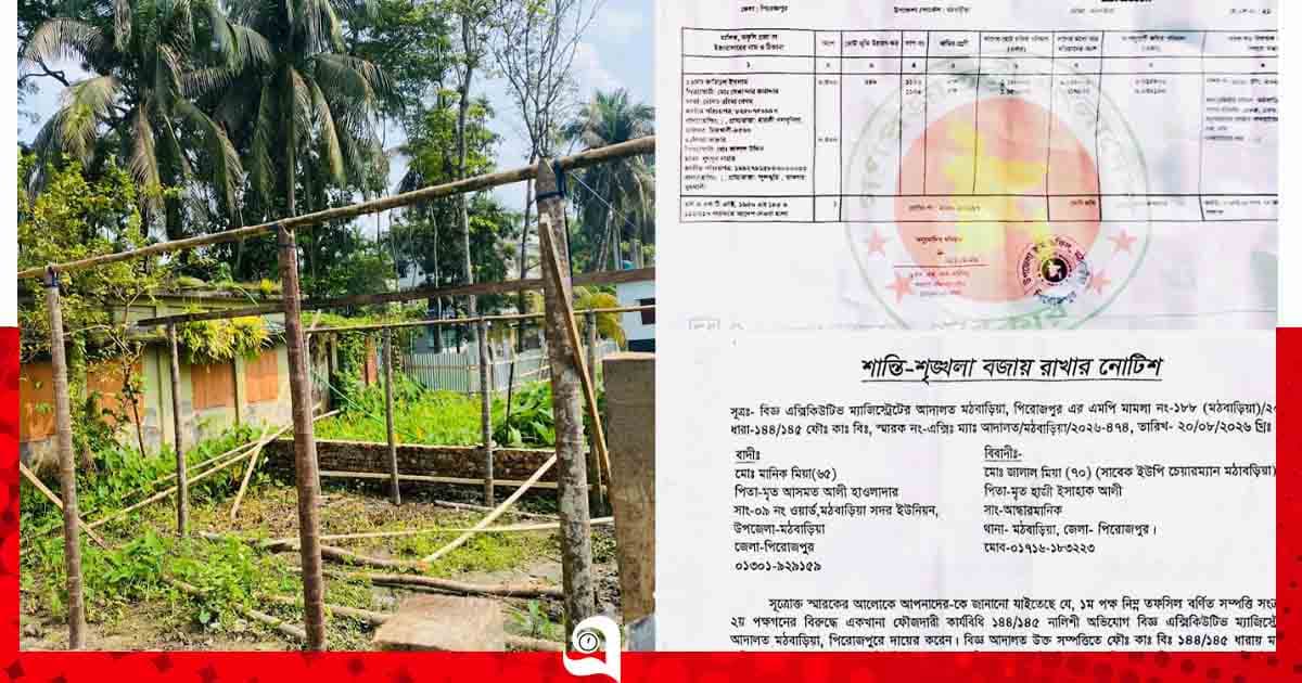প্রবাসীর জমি দখলচেষ্টার অভিযোগ, সাবেক চেয়ারম্যানের বিরুদ্ধে মামলা