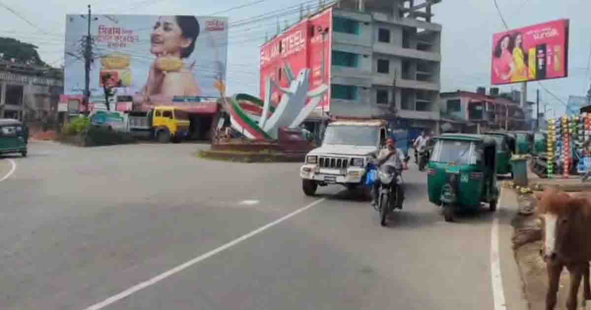 অবরোধ কর্মসূচিতে সাড়া কম রাঙামাটিতে