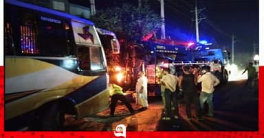 টাঙ্গাইলে বাস নিয়ন্ত্রণ হারিয়ে নিহত ২