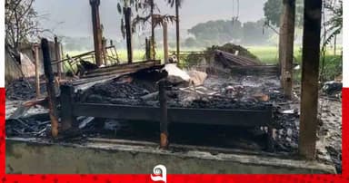 ঈশ্বরদীতে ভয়াবহ আগুনে কৃষকের তিন ঘর ভস্মীভূত