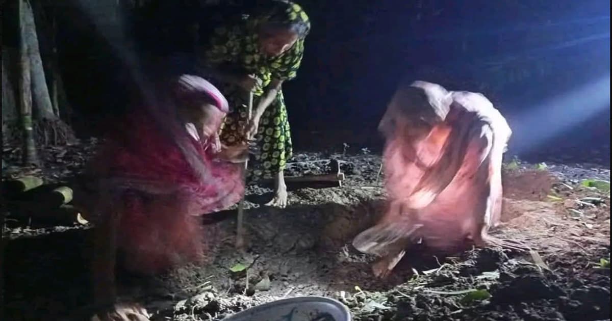 সাঈদীর মামলার সাক্ষীর কবর খুঁড়লেন স্ত্রী-মেয়ে-বোন