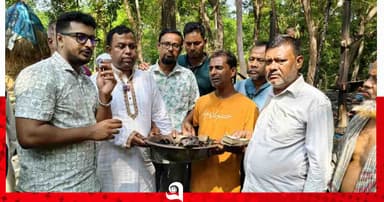 বাউফলে অগ্নিকাণ্ডে ৭ লাখ টাকা পুড়ে ছাই, পাশে দাঁড়ালেন পৌর বিএনপি সভাপতি