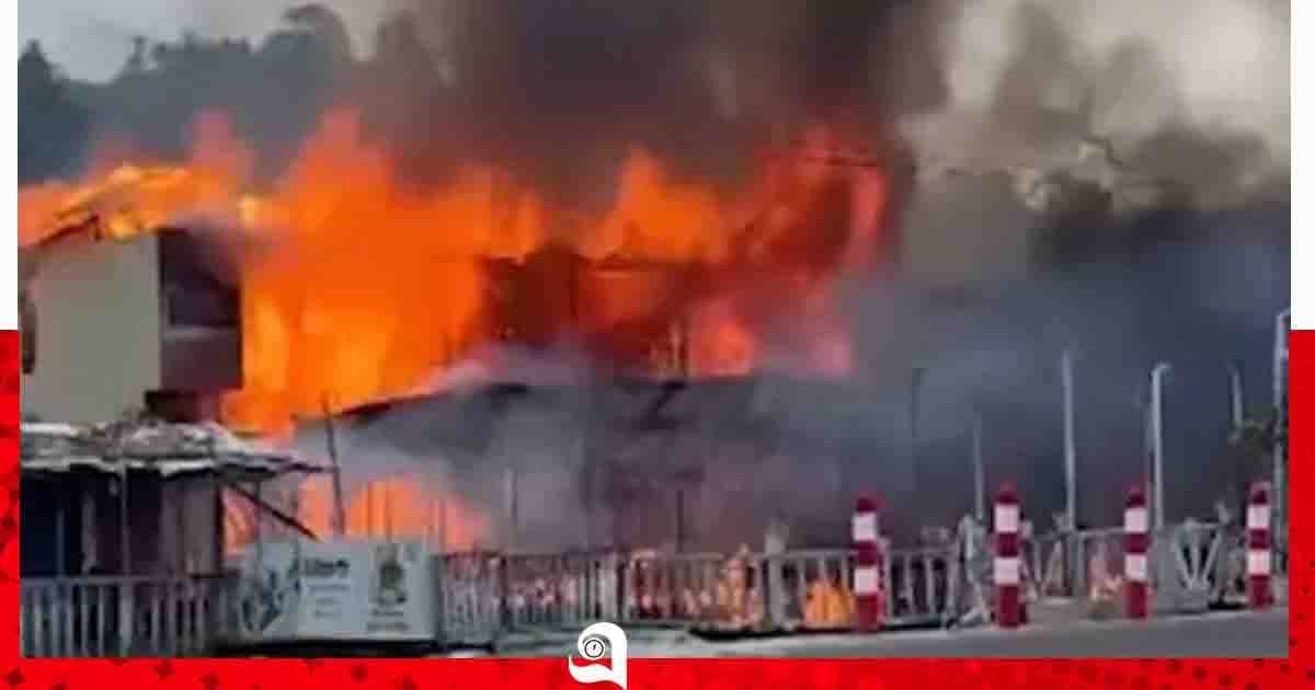 কক্সবাজারের ইনানীতে রিসোর্টে আগুন, ৫ জনের মৃত্যু