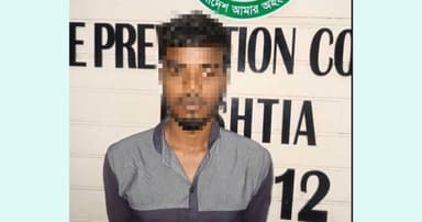পুঠিয়ায় হত্যা মামলার আসামি কুষ্টিয়ায় গ্রেপ্তার