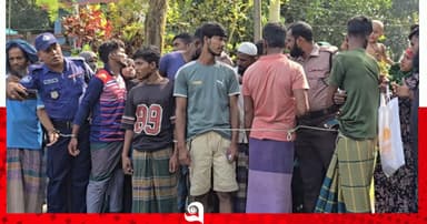 বাউফলে নিষেধাজ্ঞা অমান্য করে ইলিশ শিকার, ৮ জেলের কারাদণ্ড