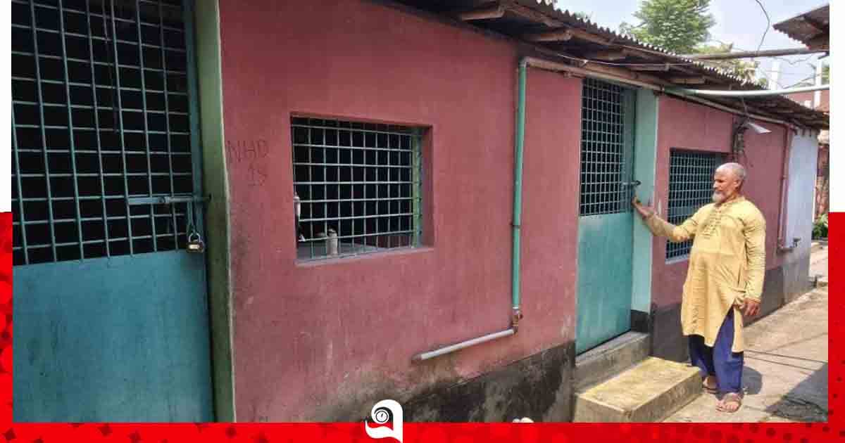 চারঘাটে পুলিশ সার্জেন্টের বিরুদ্ধে বাড়ি দখলচেষ্টার অভিযোগ