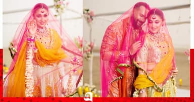 কনে সাজে অপু বিশ্বাস, বররূপে আদর