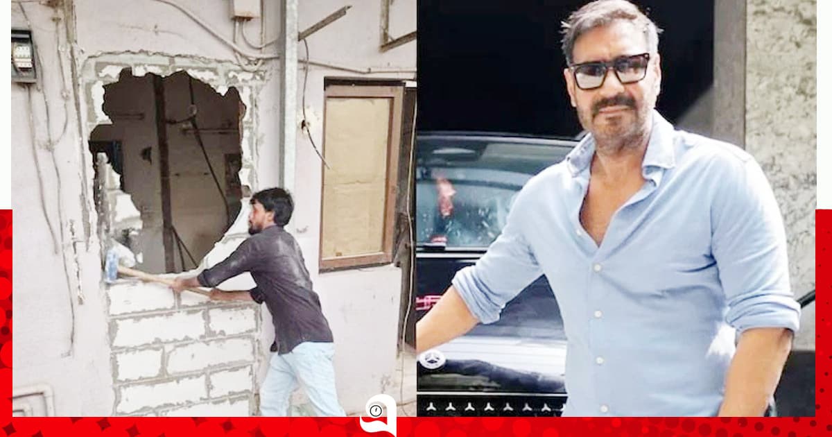 ‘দৃশ্যম ৩’-এর সাফল্যের মধ্যেই অজয়ের বাংলোয় ভাঙচুর