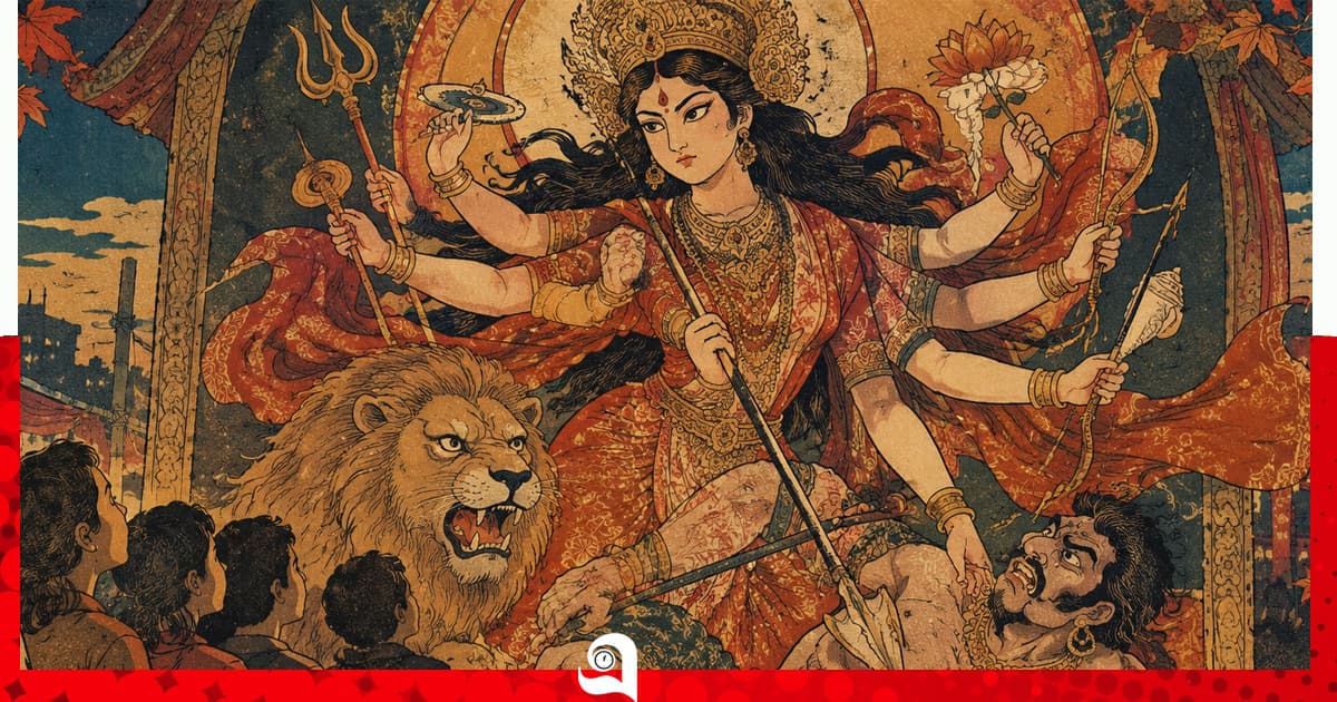 মহিষাসুরমর্দিনী থেকে বাংলার ঘরের মেয়ে দুর্গা