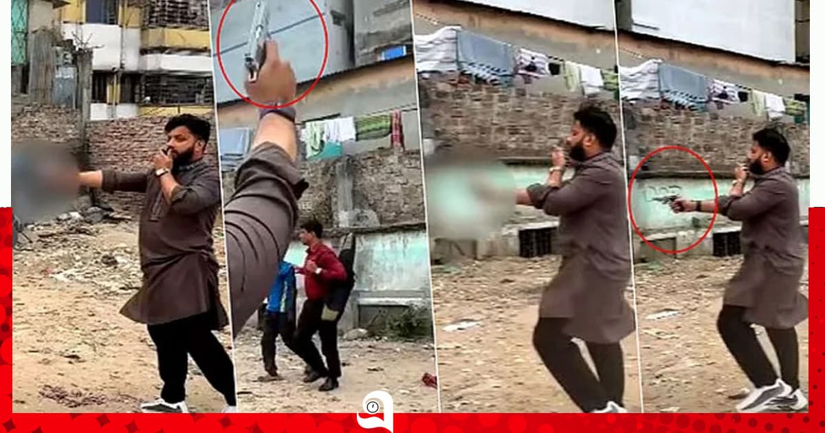 মাদকবিরোধী অভিযানে পিস্তল হাতে ইশরাক, তদন্ত করবে ডিএমপি