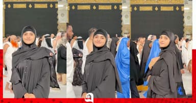 ওমরাহ শেষে আবেগঘন বার্তা কেয়া পায়েলের