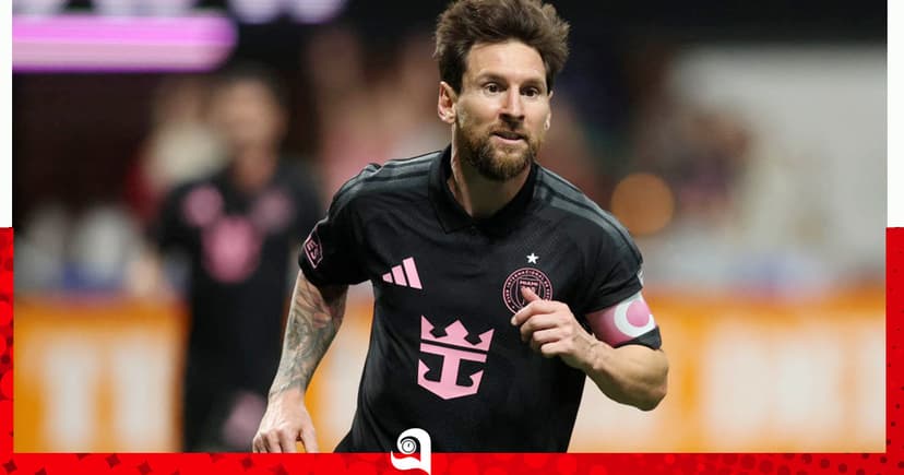 আটালান্টাকে হারিয়ে মেসির জোড়া গোল, গড়লেন নতুন রেকর্ড