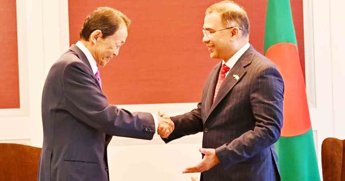 টোকিওতে তারেক রহমানের সঙ্গে তারো আসোর বৈঠক
