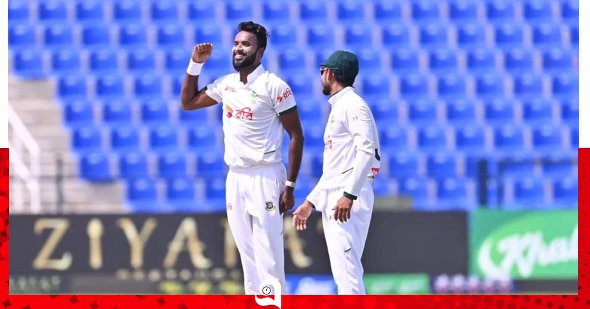 আফগানিস্তানকে গুঁড়িয়ে ১০৬ রানের লিড বাংলাদেশের