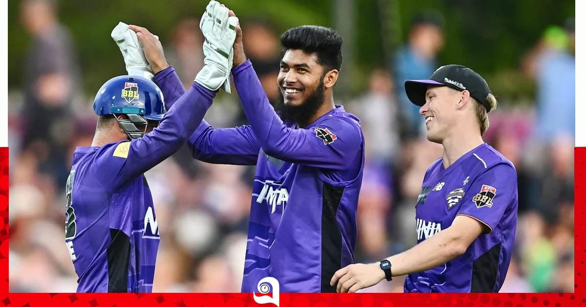 বিগ ব্যাশে আবারও হোবার্ট হারিকেন্সে রিশাদ