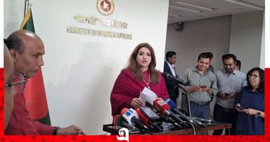 শেখ হাসিনাকে ফেরাতে ভারতের রাজনৈতিক সদিচ্ছা প্রয়োজন: শামা ওবায়েদ