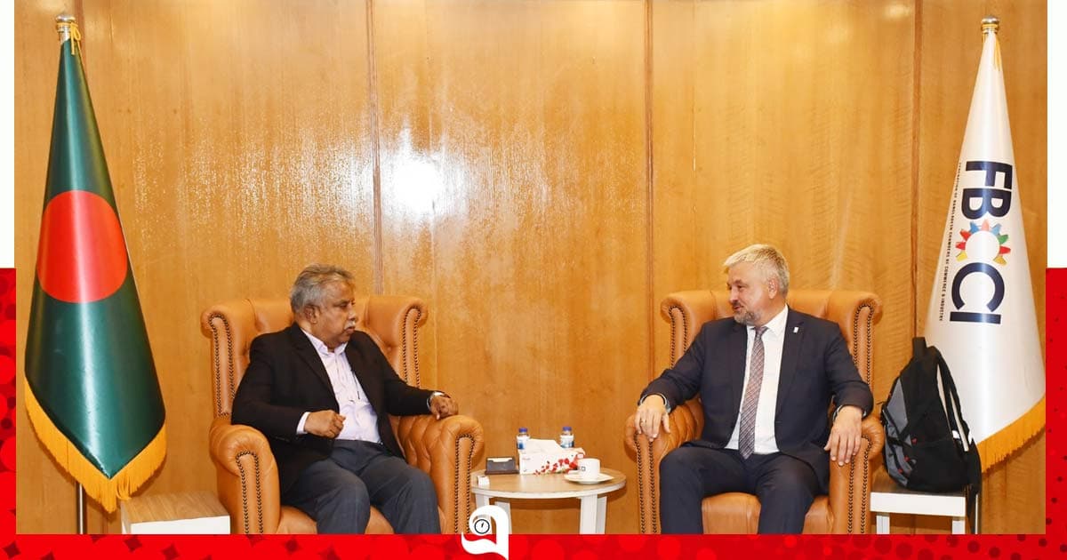 এফবিসিসিআই’র প্রশাসকের সঙ্গে লিথুয়ানিয়ার পররাষ্ট্র বিষয়ক ভাইস মিনিস্টারের বৈঠক