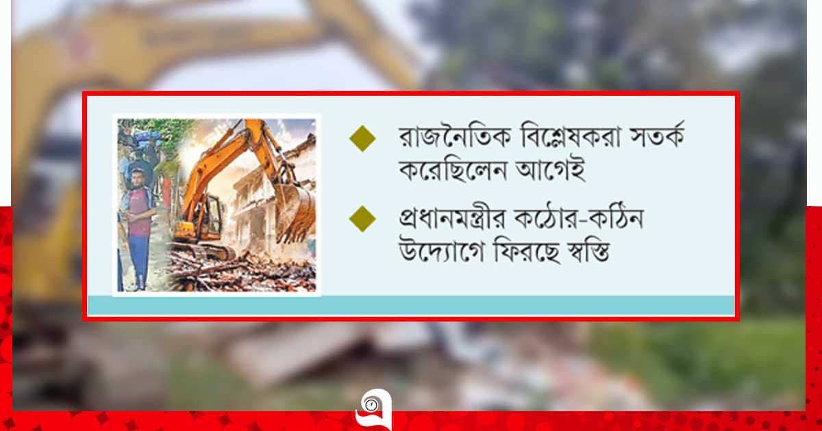 ‘উল্লাসের’ সেই বুলডোজার এখন আতঙ্ক
