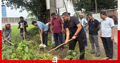 কুষ্টিয়ায় ডেঙ্গু প্রতিরোধ ও পরিচ্ছন্নতা অভিযান