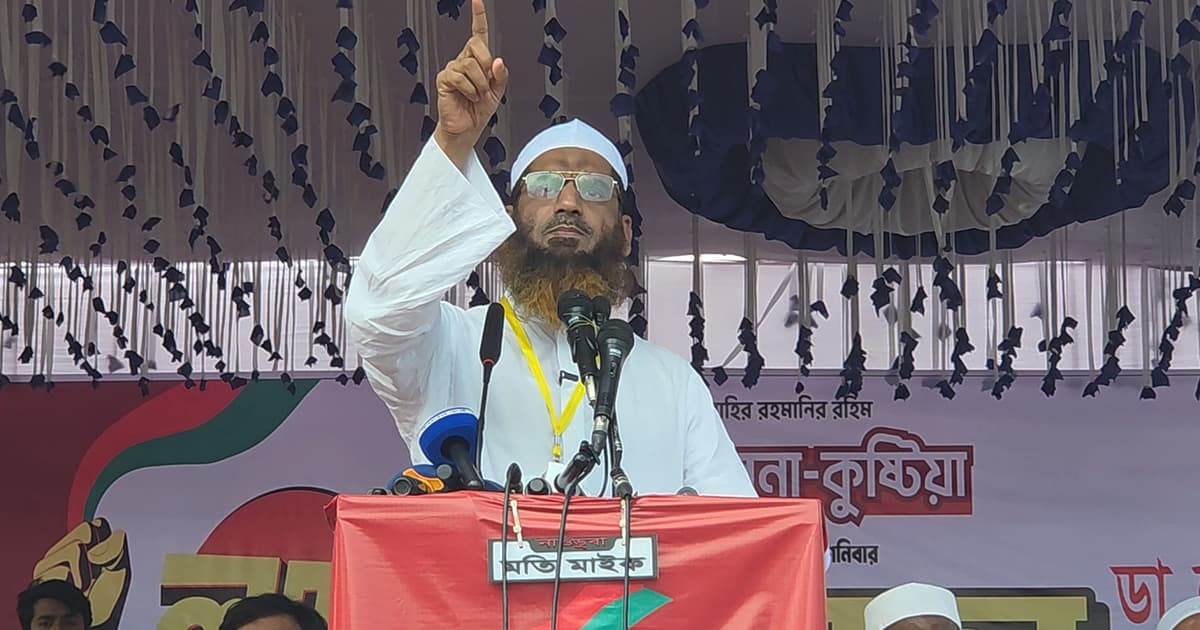 কার্ডের ভেলকিবাজি বন্ধ না হলে ‘লাল কার্ড’ দেখাবে জনগণ: মামুনুল হক