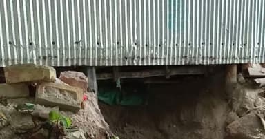 সৈয়দপুরে সিঁধ কেটে মসজিদের মালামাল চুরি