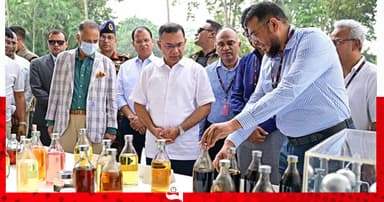 বর্জ্য থেকে জ্বালানি তেল উৎপাদনের প্রকল্প বাস্তবায়নে সহযোগিতার আশ্বাস প্রধানমন্ত্রীর