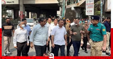 মিরপুরে দখলমুক্ত ফুটপাত পরিদর্শন প্রধানমন্ত্রীর