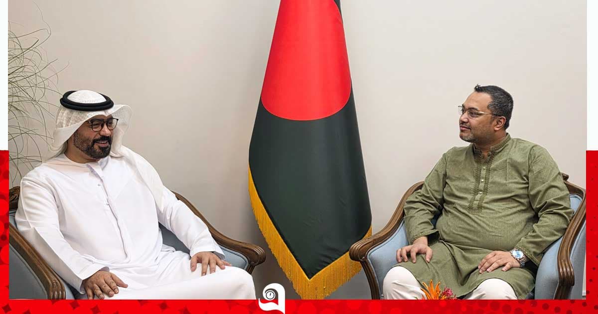 আরব আমিরাতে শ্রমবাজার ও নতুন সুযোগের সম্ভাবনা নিয়ে মাহদী আমিন-রাষ্ট্রদূতের বৈঠক