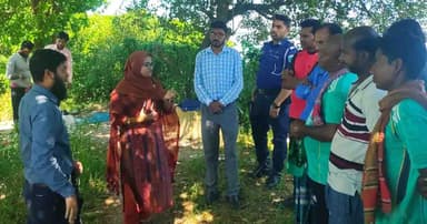 নাটোরের নলডাঙ্গায় হালতিবিল অভয়াশ্রমে অভিযান