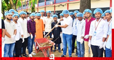ডেঙ্গু প্রতিরোধে ছাত্রদলের পরিচ্ছন্নতা অভিযান