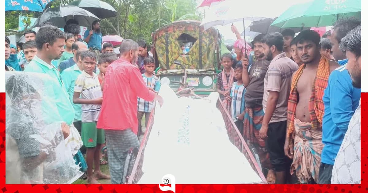গৌরীপুরে পুকুর থেকে যুবকের ভাসমান লাশ উদ্ধার