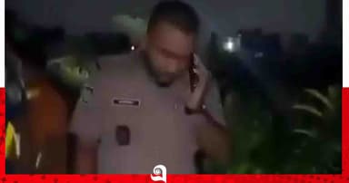 রাতের আঁধারে মশাল হাতে জমায়েত, কালীগঞ্জে তোলপাড়