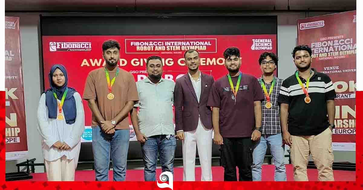 ফিবোনাকি রোবোটিক্স অলিম্পিয়াডে  সৈয়দপুর বিজয়ী, পরবর্তী পর্ব রোমে