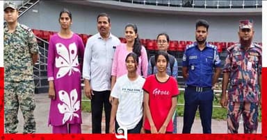 দেশে ফিরলো ভারতে পাচার হওয়া দুই কিশোরী