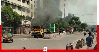ফুটপাত উচ্ছেদকে কেন্দ্র করে রণক্ষেত্র মিরপুর