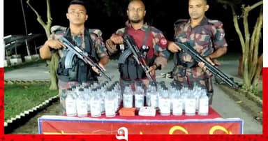 কুষ্টিয়া সীমান্তেভারতীয় মাদক ও চোরাচালানি মালামাল জব্দ