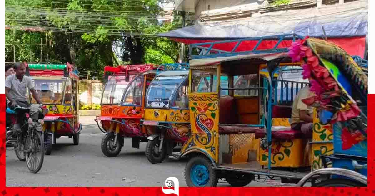 বরিশালের সড়কে ‘অটোরাজ’, নিয়ন্ত্রণহীন ৩০ হাজার যান