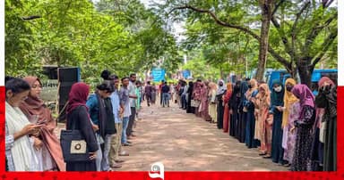 অপ্রতিম হত্যার বিচার ও ৪ দফা দাবি বাস্তবায়নে কুবিতে মৌন মিছিল