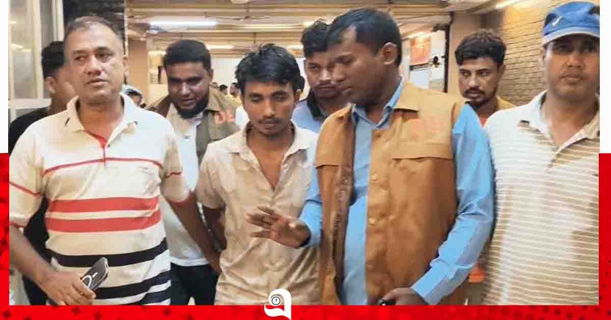 হ্যান্ডকাফসহ পালানো আসামি সুনামগঞ্জ থেকে আটক