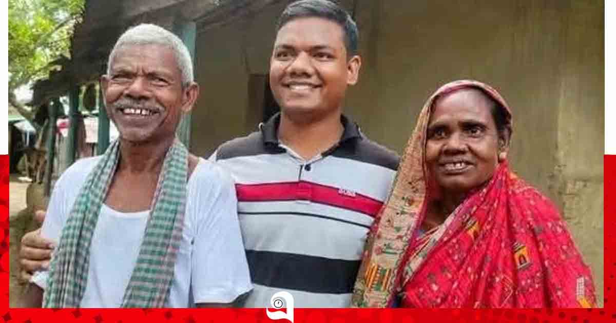 দারিদ্র্যকে জয় করে সহকারী জজ হলেন চাঁপাইনবাবগঞ্জের কাজল পাঁড়ে